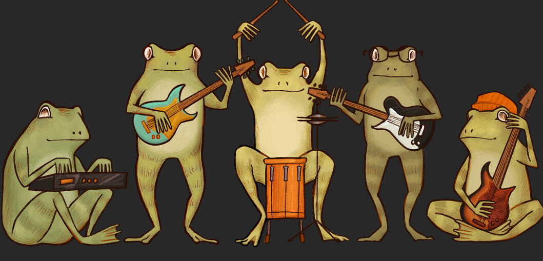 Gents &amp; Ginger Merch: client gave a sketch which I digitalised and rendered